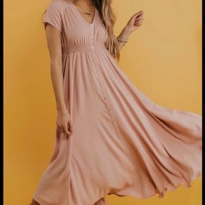 Roolee Size Medium Maxi Dress NWT